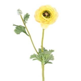 Künstlicher Butterblumenstängel, gelb, ca. 68cm hoch