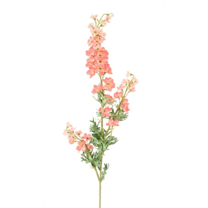 Künstliches Delphinium, pfirsich, ca. 86cm hoch