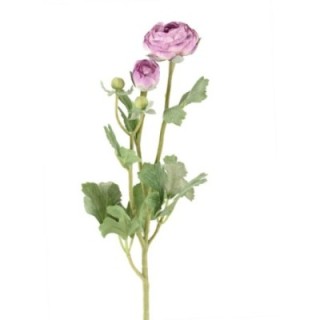 Künstlicher Butterblumenstängel, lila, ca. 55cm hoch