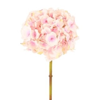 Künstliche Hortensie, rosa, ca. 45cm hoch - Pflegeleicht!