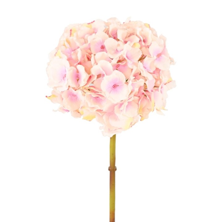 Künstliche Hortensie, rosa, ca. 45cm hoch - Pflegeleicht!