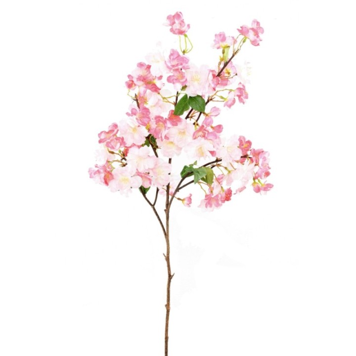 Künstlicher Kirschzweig, ca 105cm, pink
