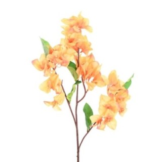 Künstliche Bougainvillea, orange, ca. 68cm hoch