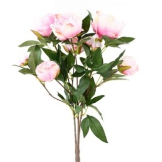 Künstliche Pfingstrose, pink, ca. 60cm hoch