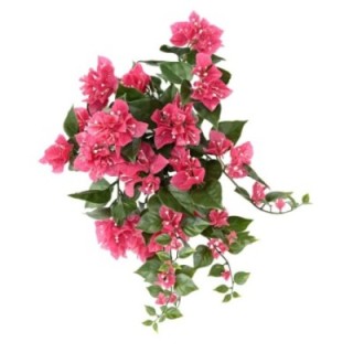 Künstliche Bougainvillea Hängepflanze, ca. 45cm