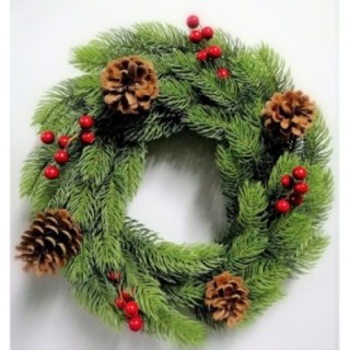 Winterzauber-Kranz „Classic“, ca. 45cm Durchmesser