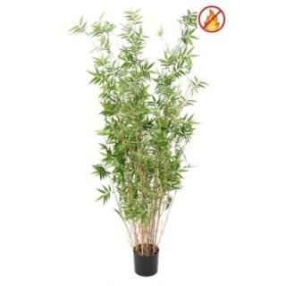 Künstlicher Orientalischer Bambus, ca. 160cm hoch, grün