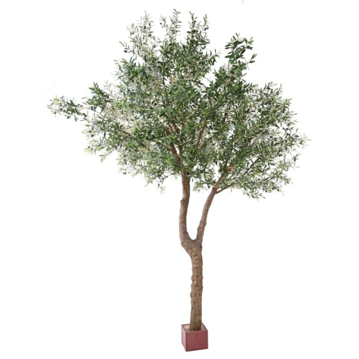 Künstlicher Olivenbaum, ca. 350cm hoch, grün