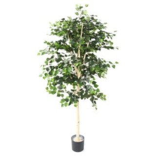 Künstlicher Birkenbaum, ca. 170cm hoch, grün