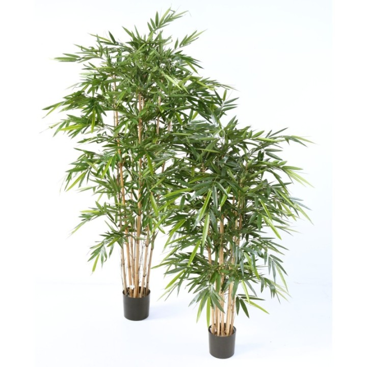 Künstlicher Bambus, ca. 210cm hoch, grün