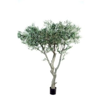 Künstlicher Olivenbaum, ca. 240cm hoch, silbergrün