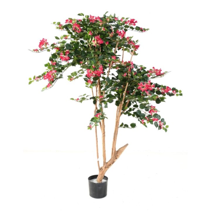 Künstlicher Bougainvillea Baum, ca. 160cm hoch, fuchsia