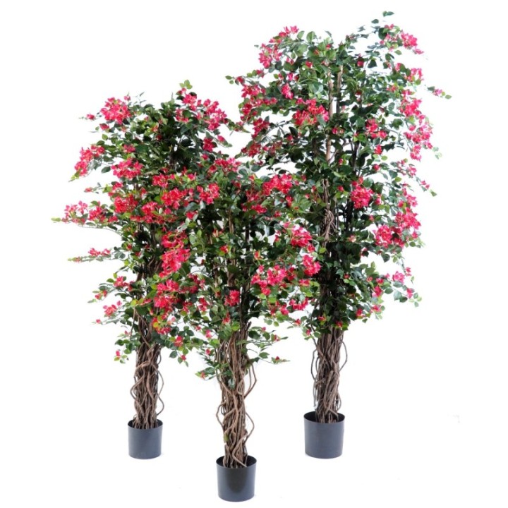 Künstliche Bougainvillea, ca. 210cm hoch, fuchsia
