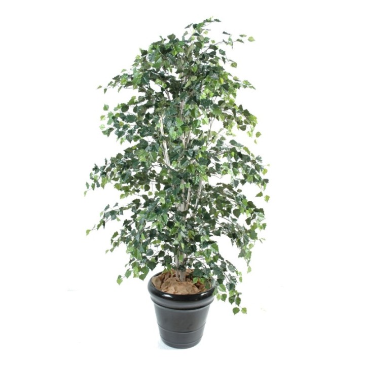 Künstlicher Birkenbaum, ca. 180cm hoch, grün