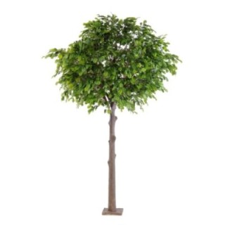 Künstlicher Eichenbaum, ca. 400cm hoch, grün