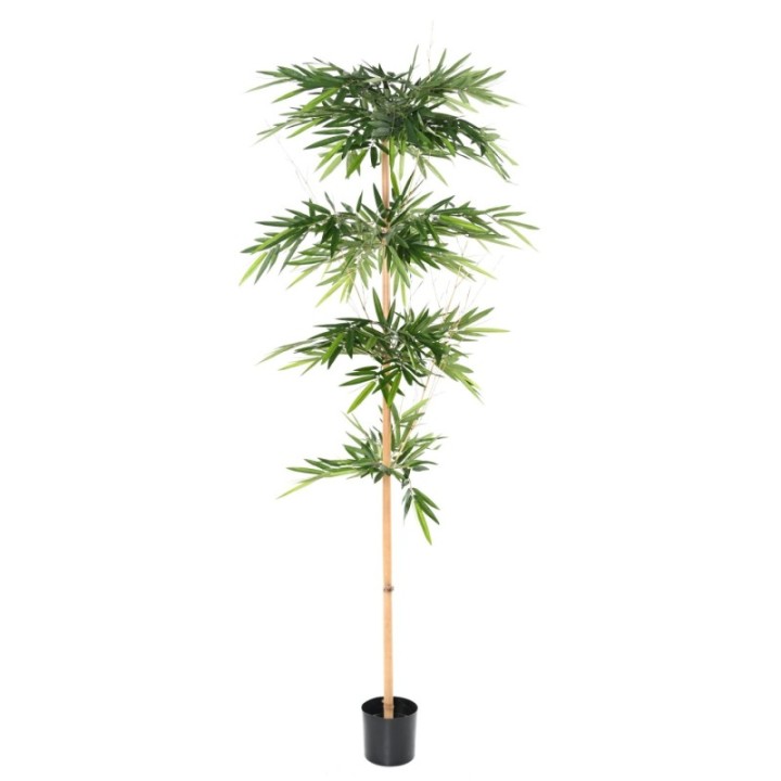 Künstlicher Bambusbaum, ca. 250cm hoch, grün
