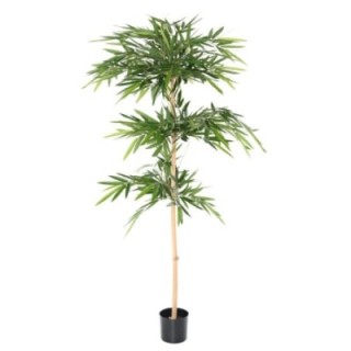 Künstlicher Bambusbaum, ca. 175cm hoch, grün