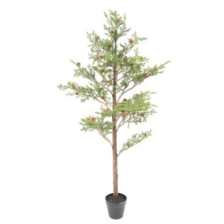 Künstliche Fichte, ca. 125cm hoch, grün: Die Pflegeleichte Lösung für Ihren Außenbereich