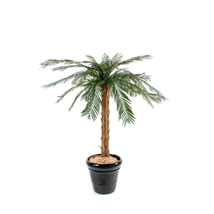 Künstliche Cycas-Palme, ca. 140cm, grün