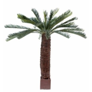 Künstlicher Riesen-Cycas, ca. 200cm, grün