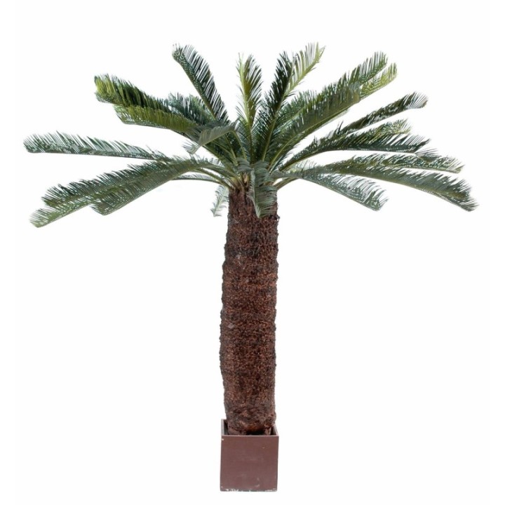 Künstlicher Riesen-Cycas, ca. 200cm, grün