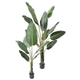 Künstlicher Reisendenbaum, ca. 195cm, grün