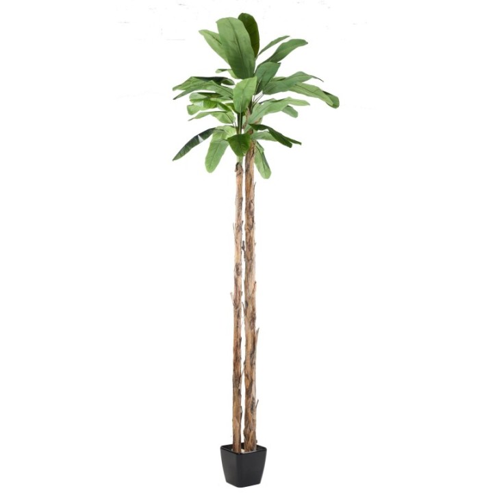 Künstlicher Bananenbaum, ca. 400cm, grün