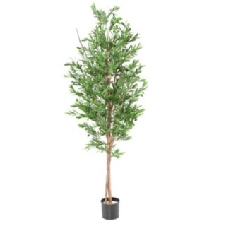 Künstlicher Olivenbaum, ca 180cm - UV-Beständig, grün
