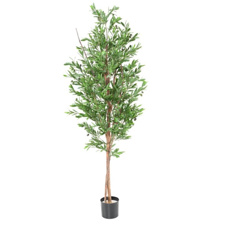 Künstlicher Olivenbaum, ca 180cm - UV-Beständig, grün