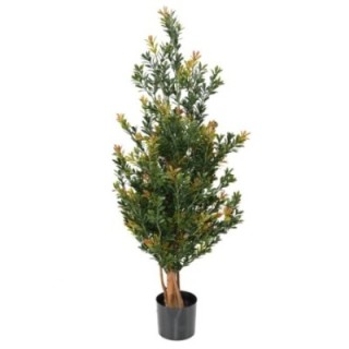 Künstlicher Boxwood Red Day LL Bush, ca 100cm - UV-Beständig, grün