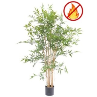 Künstlicher Japanischer Bambus, ca 120cm - UV-Beständig, grün