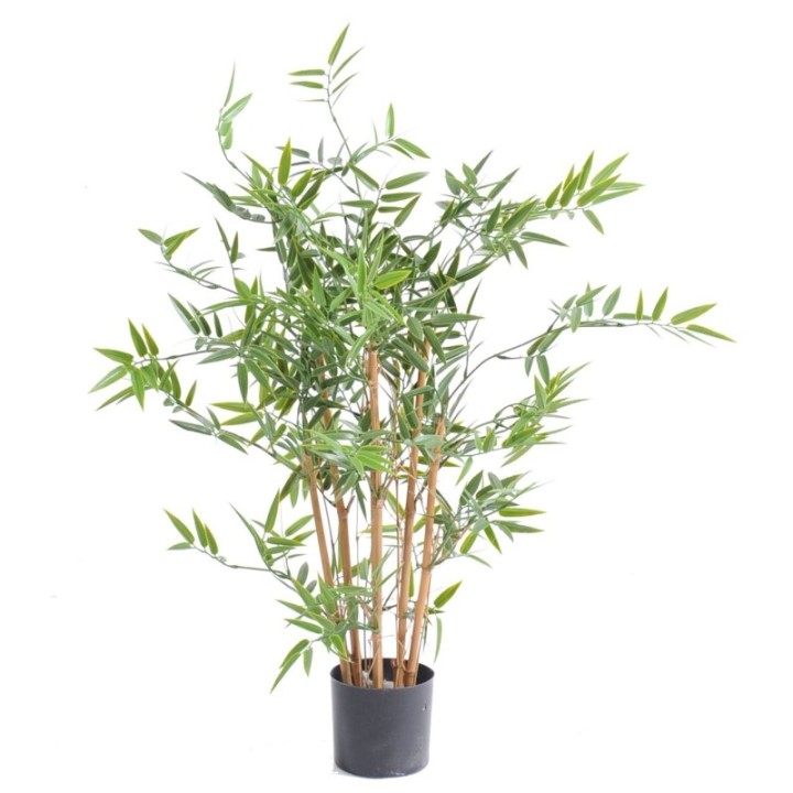 Künstlicher Japanischer Bambus, ca 90cm - UV-beständig, grün