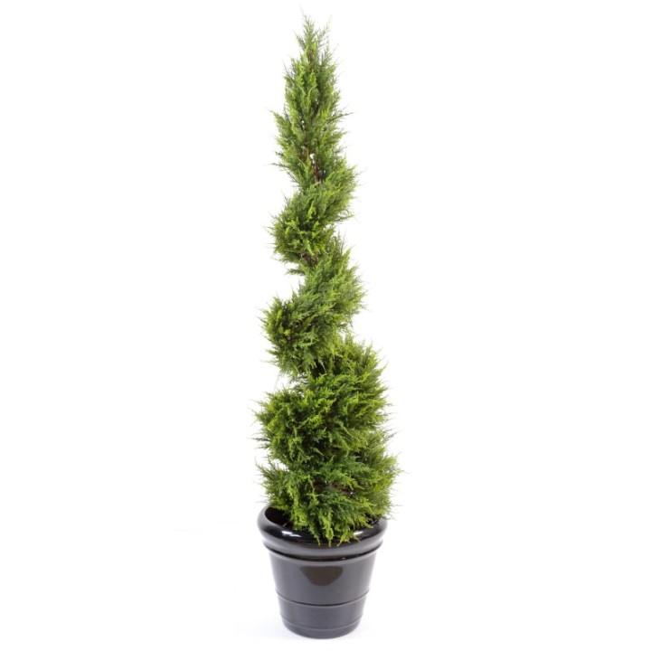 Künstlicher Zypressen-Juniperus, ca 160cm, hellgrün