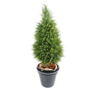 Künstlicher Zypressenbaum, ca 160cm, hellgrün