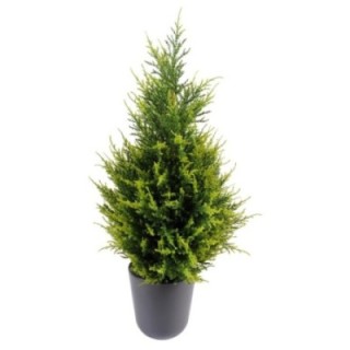 Künstlicher Zypressenbaum, ca 65cm, hellgrün