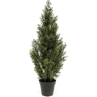 Kunstpflanze Konifere | Zypresse | Thuja deluxe  90 cm UV