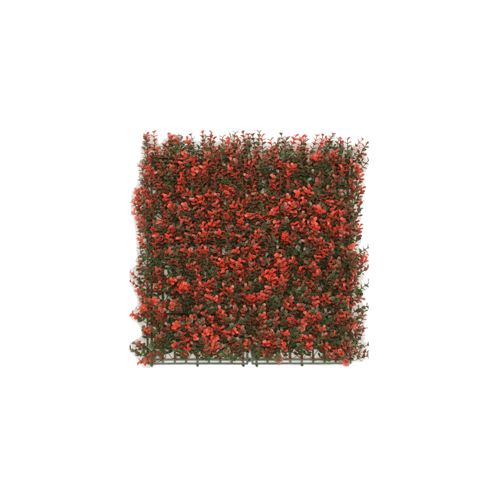 Kunsthecken-Paneel | Buxus rot 50x50 cm UV