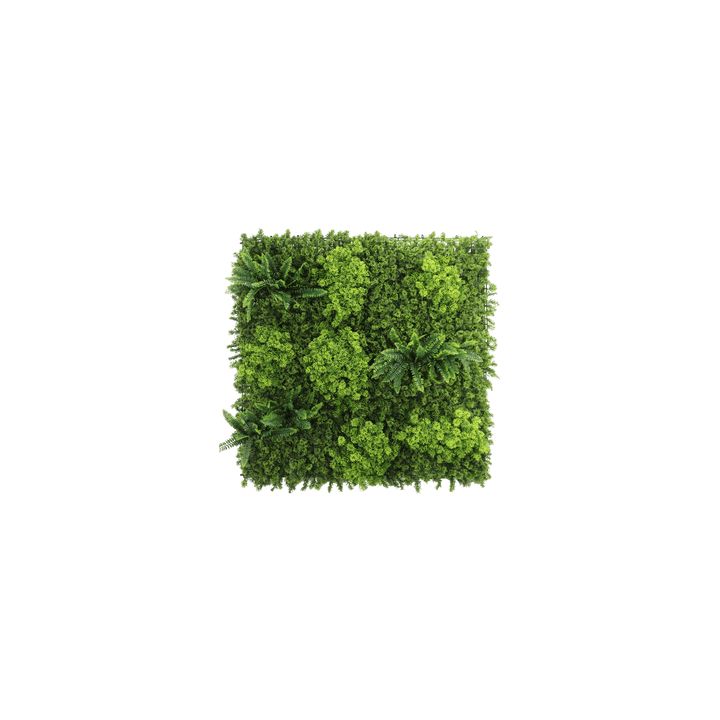 Kunsthecken-Paneel | Moos 100x100 cm UV