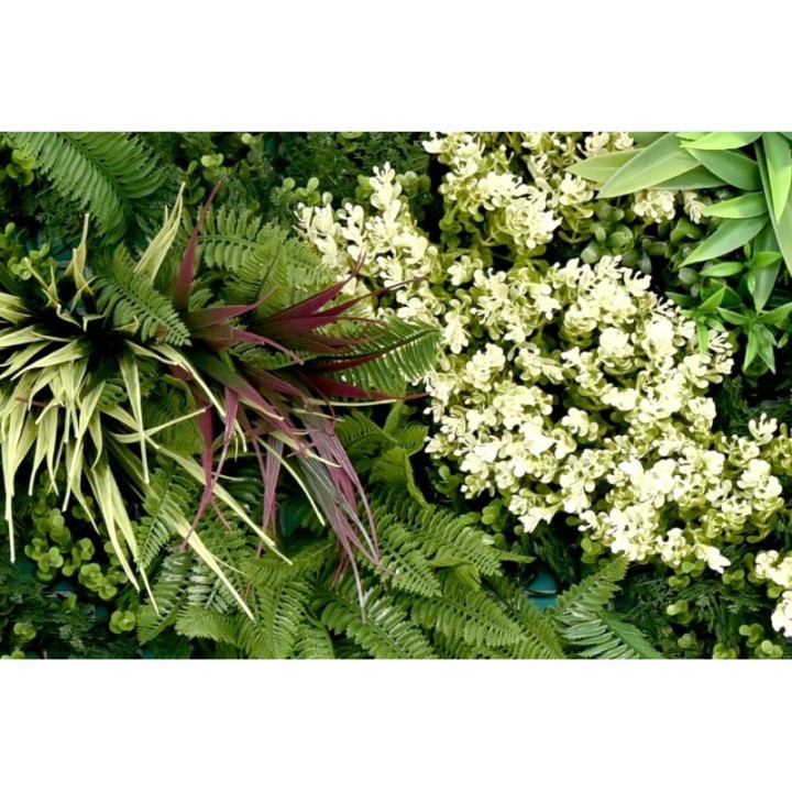 Kunsthecken-Paneel | Ruby C - 100x100cm