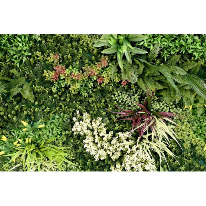 Kunsthecken-Paneel | Ruby B - 100x100cm