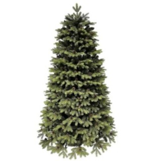 Künstlicher Weihnachtsbaum Kiefer mit Zapfen PE/PVC, ca. 240cm