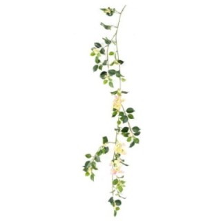Künstliche Bougainvillea Girlande, ca 110cm, weiss