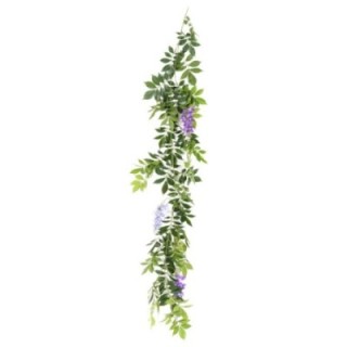 Künstliche Wisteria Girlande, ca 180cm, lavendel