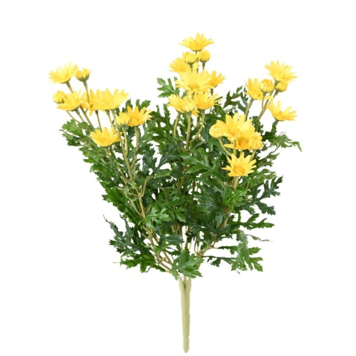 Künstliche Gänseblümchen, ca 40cm, gelb