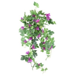 Künstlicher Petunien-Hängebusch, ca 75cm, lila