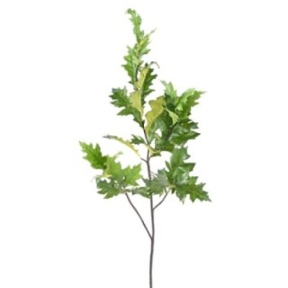 Künstlicher Eichenblattzweig, ca 110cm, grün