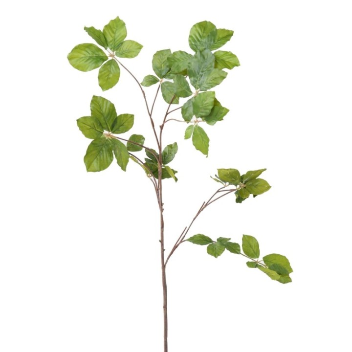 Künstlicher Hainbuchen Zweig, ca 102cm, grün