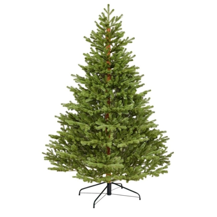 LED Premium Spritzguss Nordmanntanne, ca. 210cm