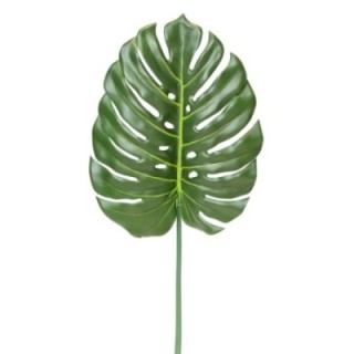 Künstlicher Philodendron Monstera Zweig, ca 105cm, grün