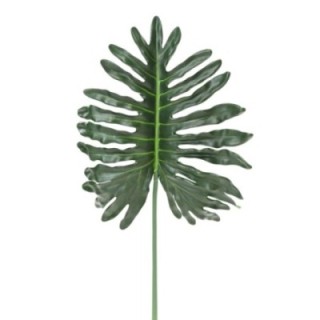 Künstlicher Philodendron Selloum Stamm, ca 105cm, grün
